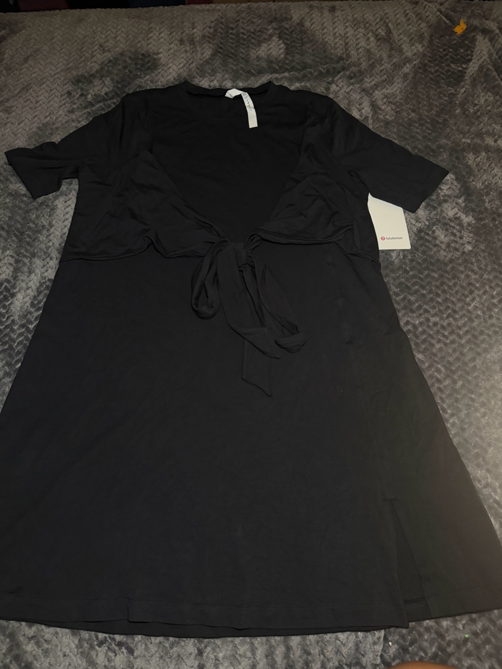 lululemon athletica Black Crewneck Tee